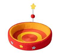 perfk Tiragraffi per Gatti, Accessorio per Esercizi di affilatura degli Artigli con Palla, Giocattolo interattivo Divertente per Piccoli Animali,