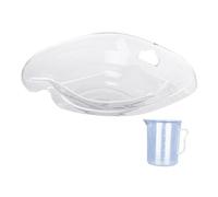 perfk Toilette, Vasca da Bagno, Bidet da Appendere, Uso Domestico, Comodo per Donne e Anziani, Pratico da posizionare sopra Il WC, Lavaggio Universale, Set da Semicupio