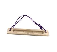 perfk Trave per trazioni con Corda, Regalo per arrampicatori, Esercizio di per Le Dita, Allenamento di Arrampicata su Trave per Dita, 15 Mm 20 Mm 15 Mm