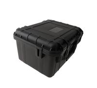 perfk Valigia portautensili impermeabile, versatile e robusta con interno in schiuma, con maniglia per il trasporto di attrezzature da viaggio, 35x29x19cm