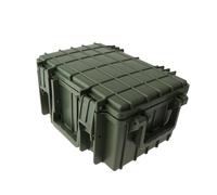 perfk Valigia portautensili impermeabile, versatile e robusta con interno in schiuma, con maniglia per il trasporto di attrezzature da viaggio, 33.5x23.5x16 Cm