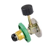 perfk Valvola di Ricarica del Gas per Esterni, Adattatore di Ricarica Portatile, valvola di riempimento bombola Comoda e compatta, Ideale per Viaggi, Zaino