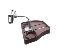 perfk Vassoio per Vasca idromassaggio con portabicchieri Antiscivolo Regolabile 3 in 1, Vassoio portabevande Spa, tavolino Laterale per Patio, Campeggio