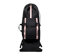 perfk Zaino da Skateboard, Borsa per Longboard, Zaino da Viaggio, Borsa da Skateboard per Appassionati di Sport all'Aria Aperta, Pattinaggio, Adulti, Rosa
