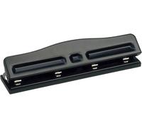 Perforatore 4 Fori Regolabile Nero 1548 (Diametro Foro 7Mm)