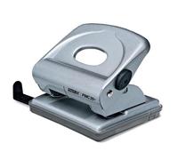 Perforatore FMC25+ - massimo 30 fogli - 2 fori - passo 8 cm - argento - Rapid