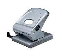 Perforatore FMC40 - massimo 40 fogli - 2 fori - passo 8 cm - argento - Rapid
