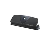 Perforatore a 4 fori Q-Connect nero 25 fogli KF01238
