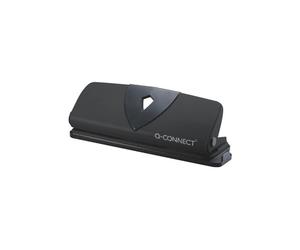 Perforatore a 4 fori Q-Connect nero 25 fogli KF01238