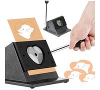 Perforatore a forma di cuore, creatore manuale di bottoni per badge con lama affilata per tagli precisi, fustellatrice per carta a cuore 57x53mm, cartoncino, artigianato fotografico