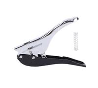 Perforatore a foro singolo, Perforatore in acciaio da 8 mm Posizionamento accurato Antiscivolo Mini fori portatili Pinza per punzonatura Fori portatili Punzonatrici per carta (#2)