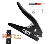 Perforatore ad alta resistenza, perforatore a fessura rotonda per un foro - Punzone per nastro di canto per uso domestico con cartone, carta, carta, carta, cartone, lavorazione del legno