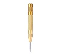 Perforatore Centrale 1pc Utensile per Perforazione Foro Centrale Automatico Punzone Centrale Caricato a Molla Regolabile Strumento per Perforazione Centrale Manuale Impatto