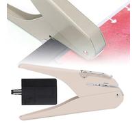 Perforatore di funghi, perforatore di carta portatile Strumento di perforazione di un foro Perforatore da ufficio per notebook di artigianato di carta (Pink)