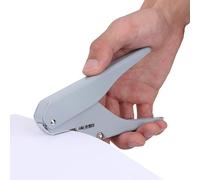 Perforatore di funghi, perforatore di carta portatile Strumento di perforazione di un foro Perforatore da ufficio per notebook di artigianato di carta (Gray)