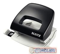 PERFORATORE LEITZ MEDIUM METAL RIM NERO 16FG