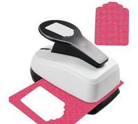 Perforatore per arti, perforatore preciso portatile sicuro per etichette fai da te, punzoni da ufficio e scuola per album di ritagli, per album di opere d'arte etichette artigianali