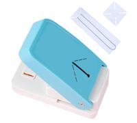 Perforatore per Schede, Perforatore Portatile, Fustellatrice per Carta per Separatore a Fogli Sciolti, Etichette, Appassionati di Scrapbooking Necklace Embosser