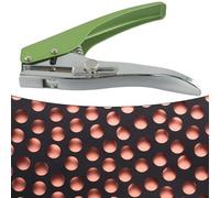 Perforatore portatile per una facile perforazione di carte d'identità e foto, design ergonomico per comfort e facilità (4 mm)