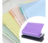 Perforatrice a 10 fori, perforatrice per carta, perforazione semplice, manuale,