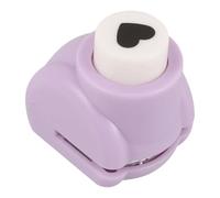 Perforatrice a Cuore Manuale per Carta, Impugnatura Comoda | Plastica e Metallo, Facile da Usare, per Diario e Buste, Lavorazione Curata, Dettagli Fini