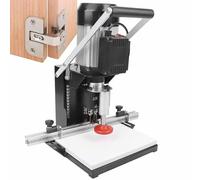 Perforatrice automatica, 2880 giri/min, profondità di perforazione regolabile da 0 a 40 mm, ideale per la lavorazione di porte e progetti fai da te