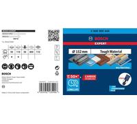 Bosch Professional 1x Seghe a Tazza Expert Tough Material per Legno con Metallo, Ø 152 mm, Accessorio Trapano a Percussione