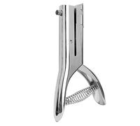 Perforatrice da 1/4 di Pollice, Perforatrice per Impieghi Gravosi, Carta di Carta Portatile Portatile Lunga, 2 Pollici di Profondità (6 Mm)