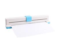 Perforatrice Di Carta, Base Di Precisione Antiscivolo, 37x6,2x6,5 Cm, Perforatrice Da 30 Fori, Punzonatrice Manuale A Fogli Mobili Circolari, Compatta E Facile Da Usare, Per Studenti, Adolescenti, Don