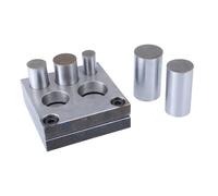 Perforatrice Efficiente Per Appassionati Artigianato Set Frese A Disco Con Punzoni Rotondi In Metallo Pratici Prodotti Per La Creazione Gioielli Utensili Fatti A Mano