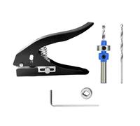 Perforatrice Extra Resistente - Perforatrice Di Carta A Foro Singolo | Pinze Perforatrici Per Bordo Su Carta Cartone Etichette Casa Artigianato Affari Carpenteria