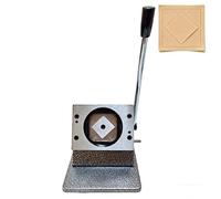 Perforatrice grafica manuale e fustellatrice, taglierina quadrata a bottone da 50 mm con manico ergonomico, compatta e potente per foto e carta A4