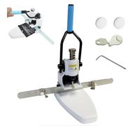 Perforatrice Manuale per Carta, Macchina per Perforazione a Singolo Foro Fino a 300 Fogli, Righello di Posizionamento Mobile - Ideale per Perforare Etichette, Progetti di Artigianato, Casa 3mm