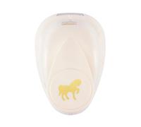 Perforatrice per carta Vaessen Creative con motivo a cavallo, multicolore, 6,5 x 4,5 x 4,4 cm