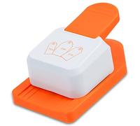 Perforatrice per etichette 3 in 1 - per larghezza 3,8 cm / 5,1 cm / 6,3 cm - per etichette regalo con foro di sospensione, etichette fai da te e scrapbooking - punzonatrice per trailer