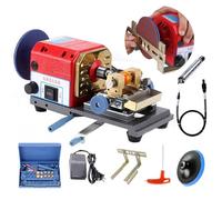 Perforatrice per perle da 600 W, per lucidare le perline di ambra, regolazione continua della velocità in avanti e indietro, struttura in ferro, design bidirezionale del mandrino