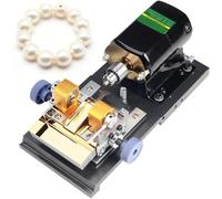 Perforatrice per perle, velocità regolabile 320 W, 500-15000 giri/min, strumento preciso per la creazione di gioielli per fori da 0,3 mm-4 mm
