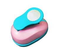 Perforatrice | Strumenti per il libero creativi robusti e manuali - Perforatrice e taglierina con fori quadrati e tondi | Per rilegare Scrapbook Diario per foto, biglietti per progetti artistici