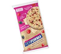 Performa Gallette Cioccolato Bianco e Frutti di Bosco, 66 Gr | Gallette di riso integrale, snack a basso contenuto di sale, solo 78 Calorie, confezione da 4 Gallette