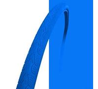 Performance 700x23C - Pneumatico solido per bicicletta da strada e a scatto fisso, tipo tubeless (blu)