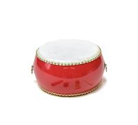 Performance Del Tamburo Rosso, Adatto A Principianti Di Tutte Le Età, Inclusi Bastoncini + Seta Rossa + Sciarpa Quadrata,40cm