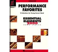 Performance Favorites, Vol.1 - Bass Clarinet Correlates with Book 2 of the Essential Elements 2000 Band Method