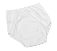 Performance Health P&S Healthcare White Ladies Pouch Incontinence Brief, X-Large, 100 Percent Cotton Briefs, Incontinence Pants Undergarments for Elderly, Handicapped and Disabled Individuals