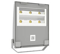 Performance in Lighting Guell 2.5 A/W LED-Scheinwerfer für Außen und Innen, 158W, IP66, grau