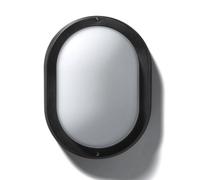 Performance in Lighting Plafoniera/applique EKO 19 IP44, nero Performance in Lighting