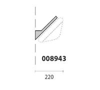 Performance In Lighting - Prisma Mensola a Parete per lampade Delta - 008943