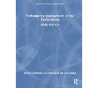 Performance Management in the Public Sector