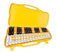 Performance Percussion G4-A6 - Metallofono a 27 bacchette, colore bianco/nero
