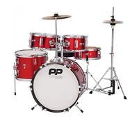 Performance Percussion pp200rd bambini Drums Set 5 pezzi rosso