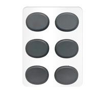 Performance Protezioni per la pelle del tamburo con assorbimento degli urti Pelli antiscivolo Cuscinetti smorzatori del suono Accessori per batteria Cuscinetti smorzatori del suono
